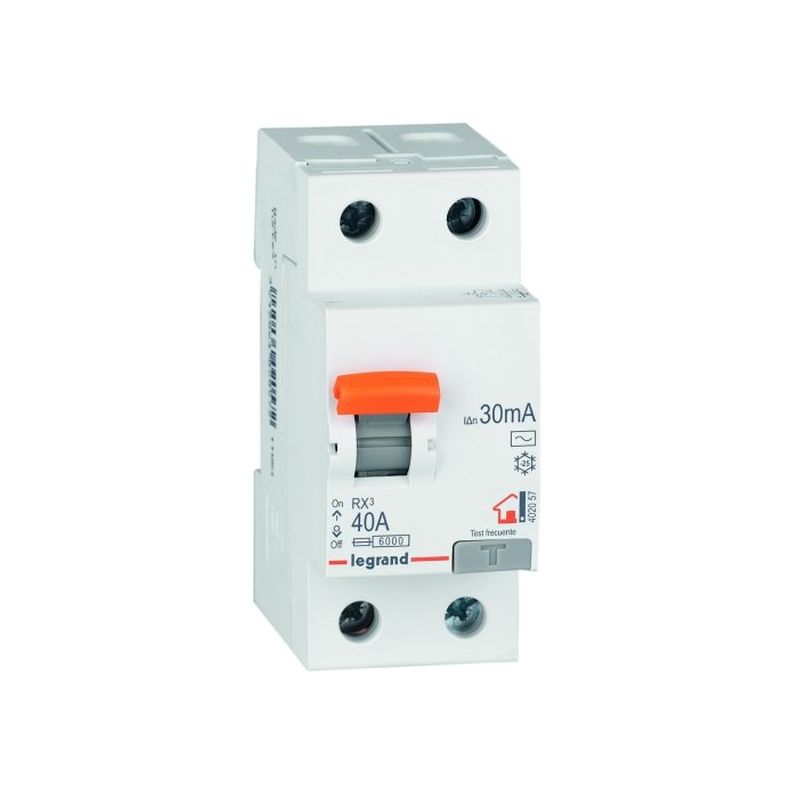 DIFERENCIAL ELEC 40 AMP 2 POLOS LEGRAND 402057
