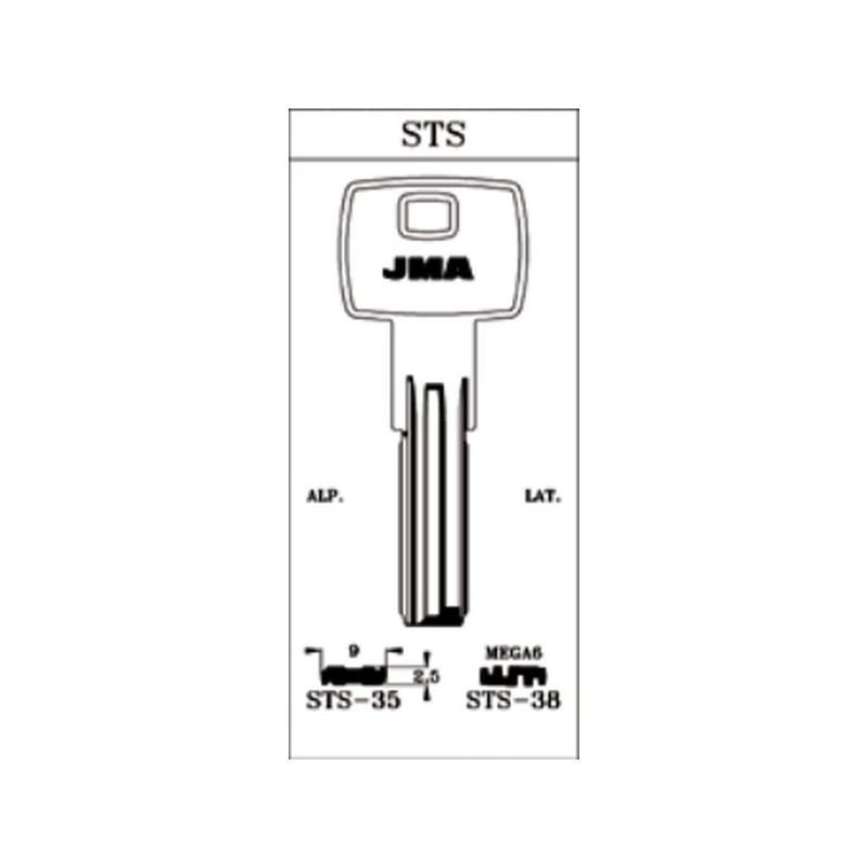 LLAVE PUNTOS EN BRUTO JMA ALPACA STS-35