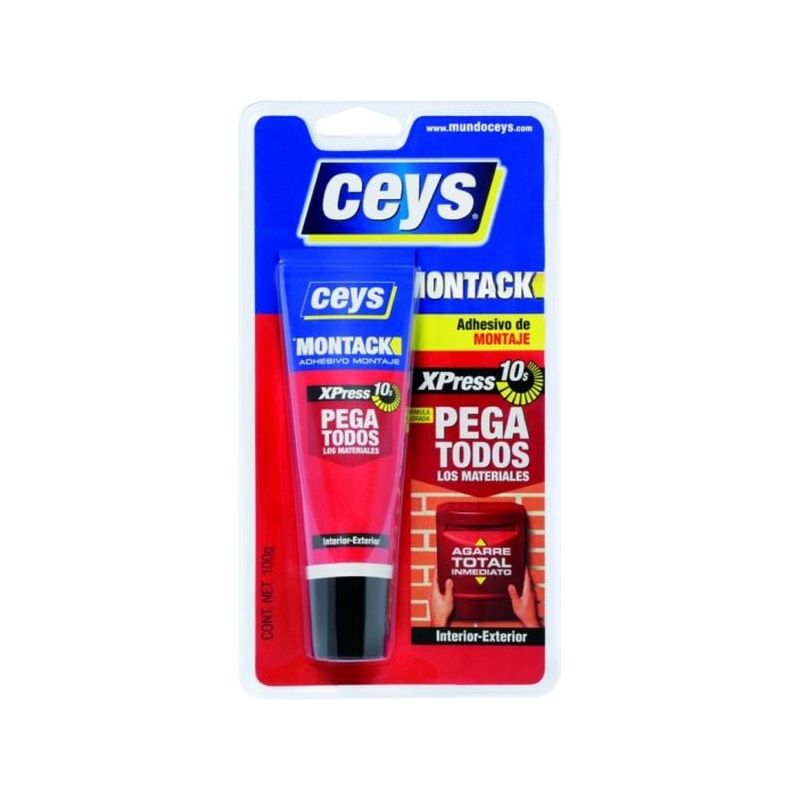 ADHESIVO MONTAJE 100 ML MONTACK EXPRESS TUBO CEYS