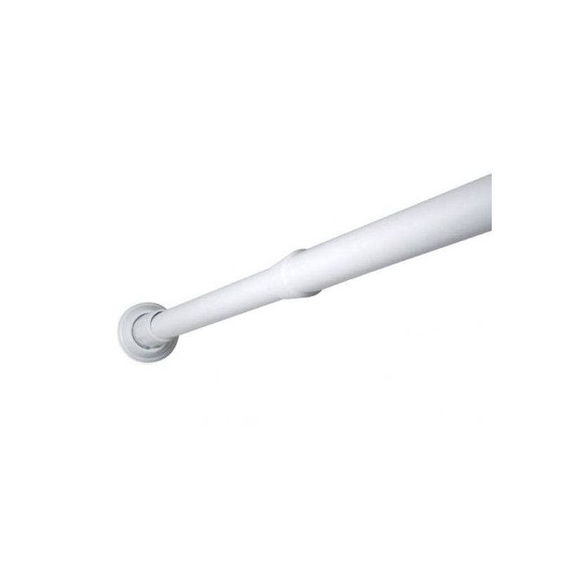 BARRA CORT BAÑO 75/115CM RECTA BL EXT RECTA TATAY