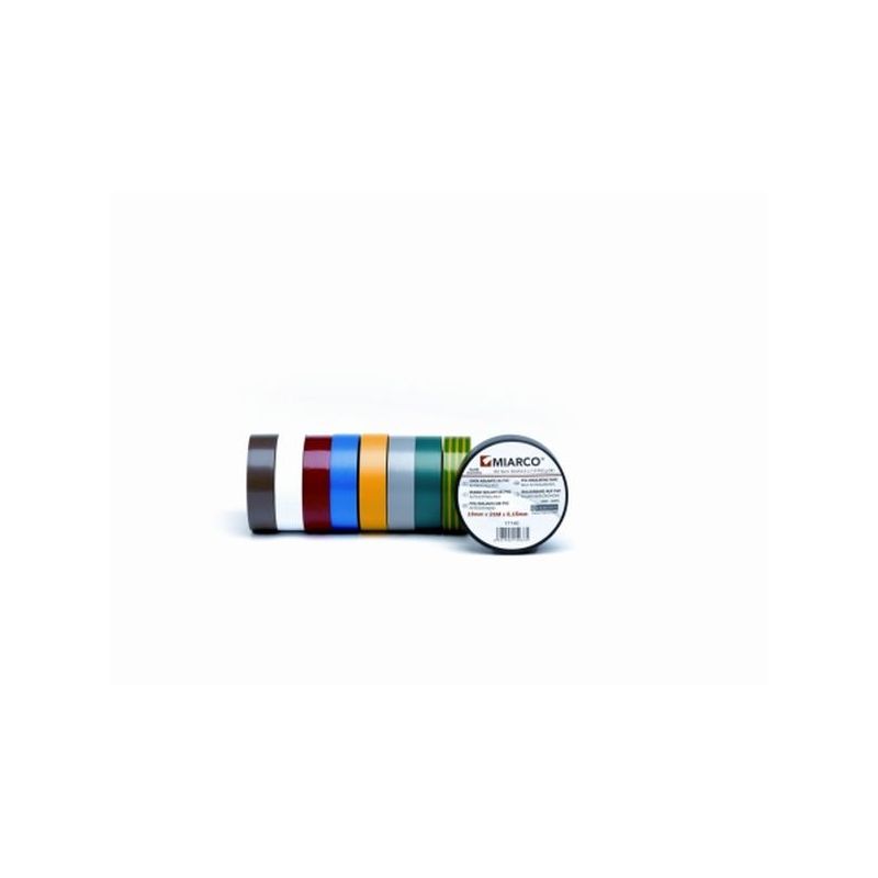 CINTA AISL. 30MT X 30MM AUTOV. MIARCO PVC NE 10586