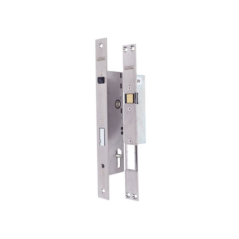 CERRADURA ELEC DUO 30/85 INOX DORCAS