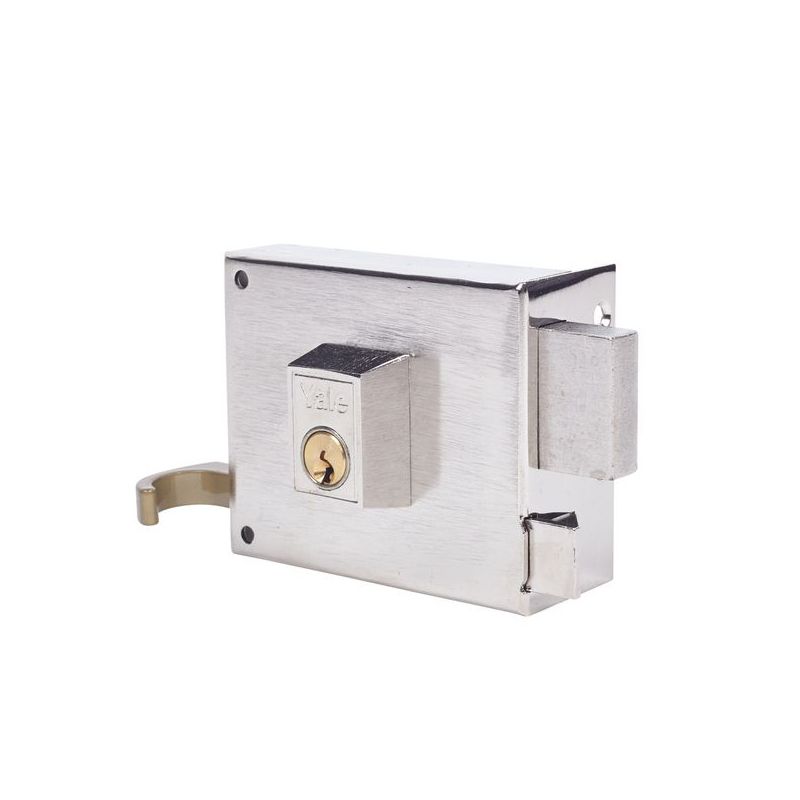 CERRADURA SOBR. 100X50MM 125100DHN H.NIQ. PIC/PAL DCHA YALE