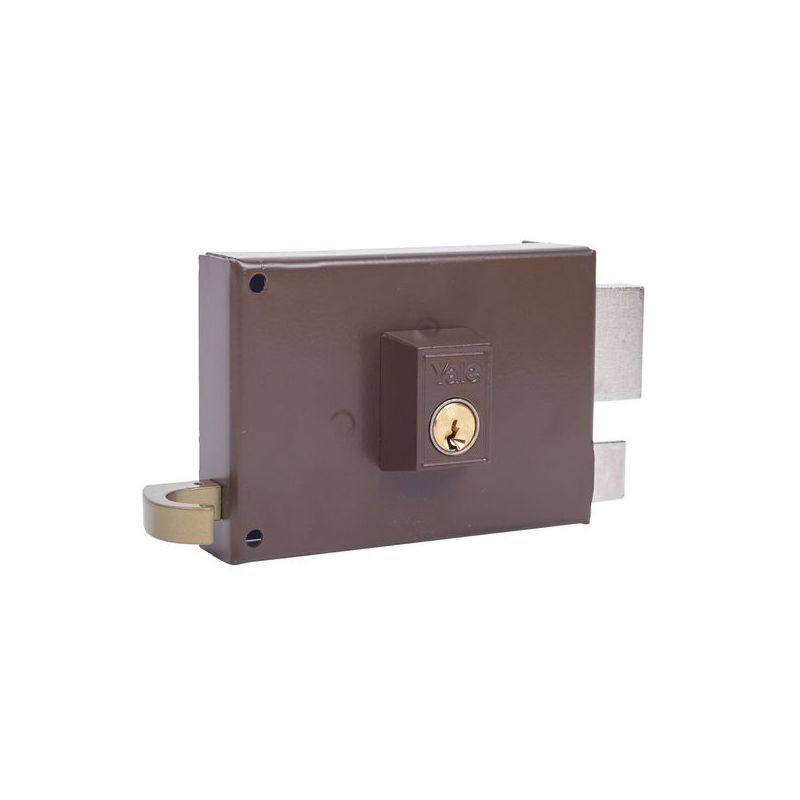 CERRADURA SOBR. 120X60MM 125120DHP H.PINT. PIC/PAL DCHA YALE