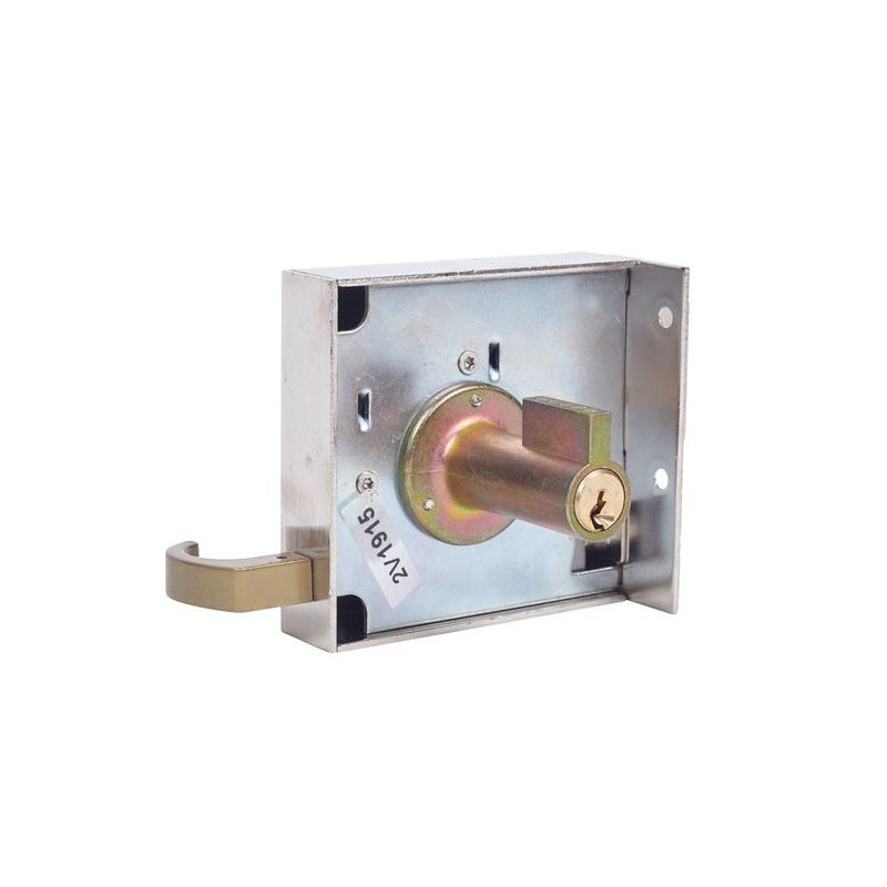 CERRADURA SOBR. 80X48MM 12580IHN H.NIQ. PIC/PAL IZQ YALE