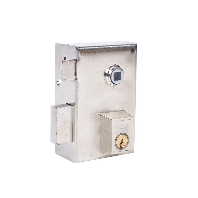 CERRADURA SOBR. 70X40MM 56B70IHN H.NIQ. PIC/PAL IZQ YALE