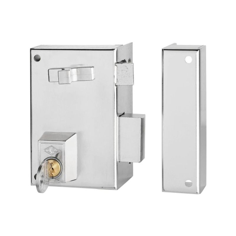 CERRADURA SOBR. 60X35MM 56A60I/0 NIQ PIC/PAL IZQ CVL