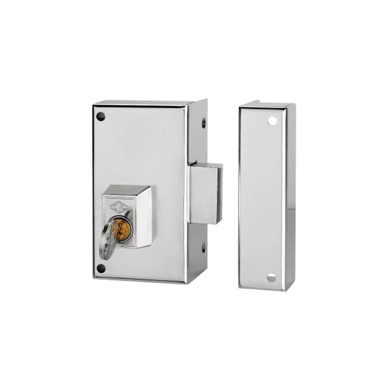CERRADURA SOBR. 60X35MM 56C60D/0 NIQ S/PAL DCHA CVL