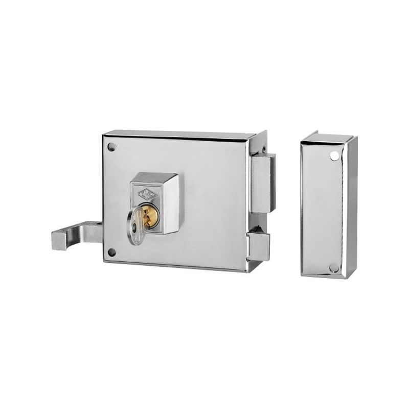 CERRADURA SOBR. 120X60MM 125A12I/0 NIQ PIC/PAL IZQ CVL