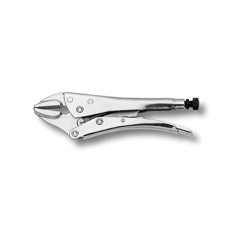 TENAZA FIJ GRIP 180MM BOCAS CURVAS CON CORTANTE BAHCO
