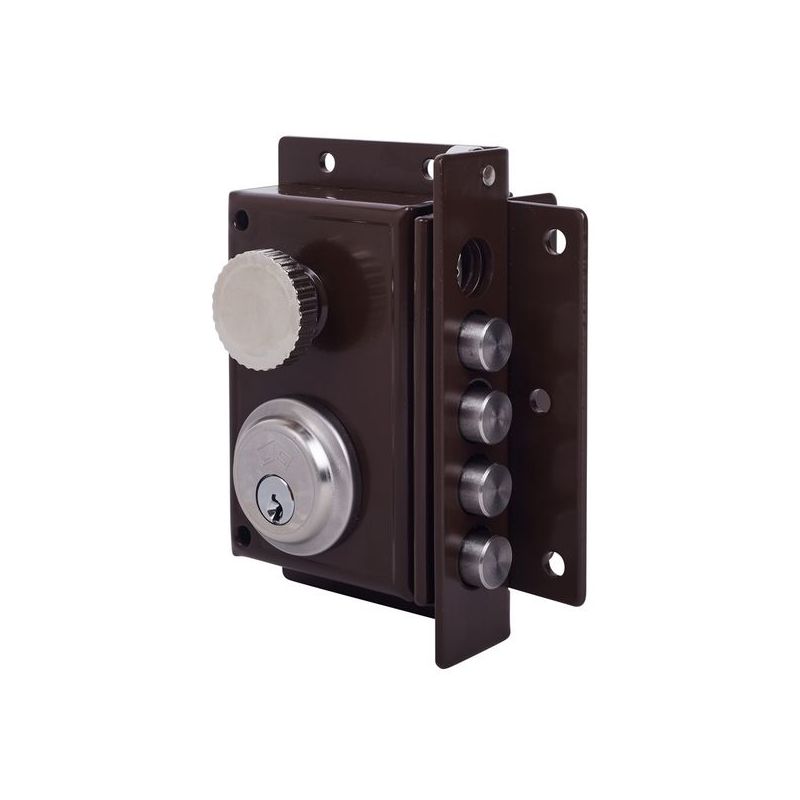 CERRADURA SOBR. 88X40MM 240-7 MARR PIC/4BUL DCHA JIS