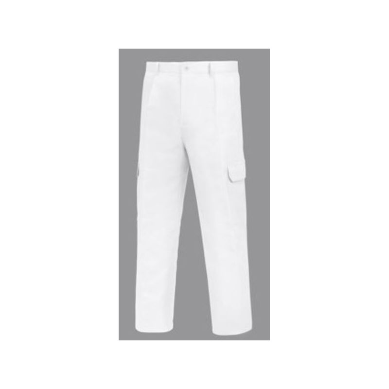 PANTALON TRABAJO T56 TERGAL BL L500 MLTIBOL VESIN