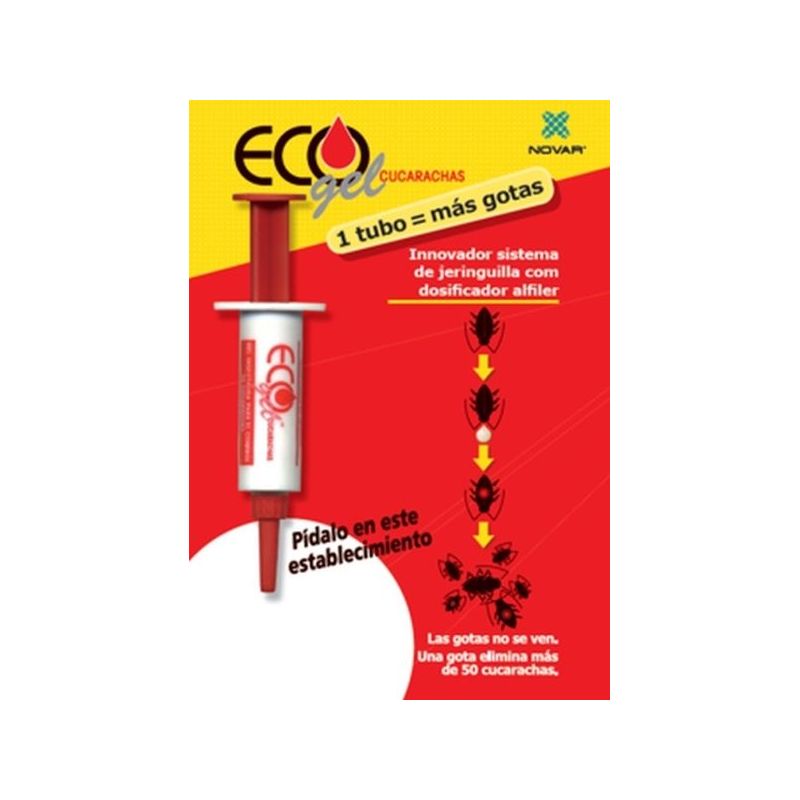 CEBO CUCARACHAS GEL JERINGUILLA ECOGEL 5 GR