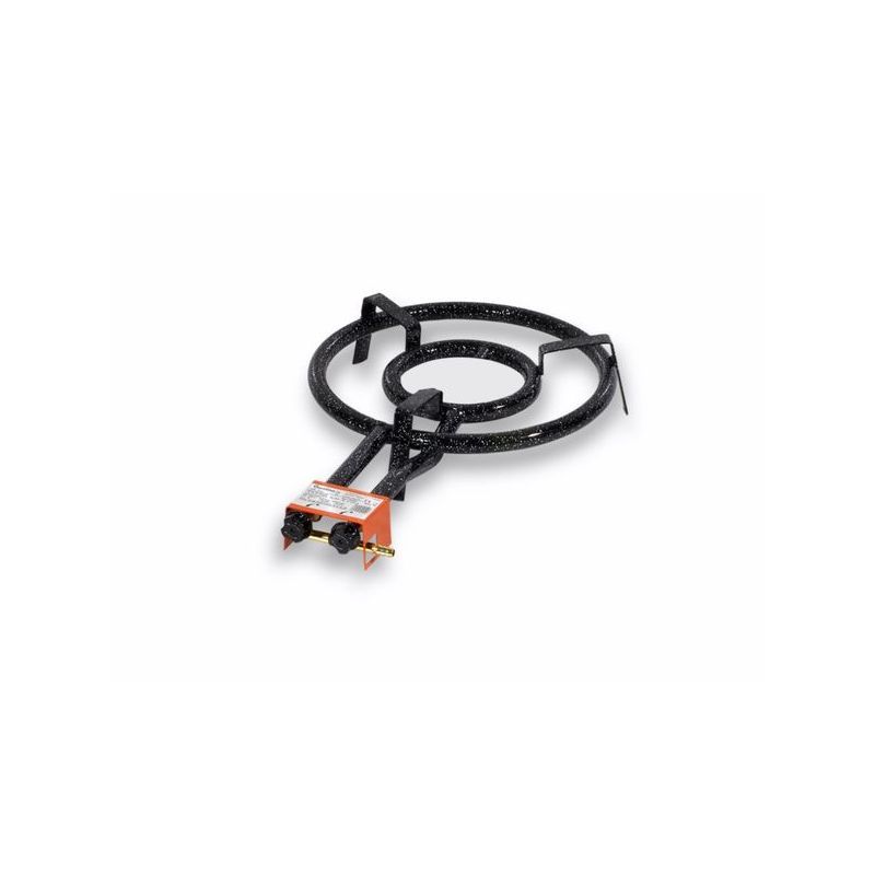 PAELLERO GAS BUTANO 2 FUEGOS 35CM RDO H. M350 LA IDEAL