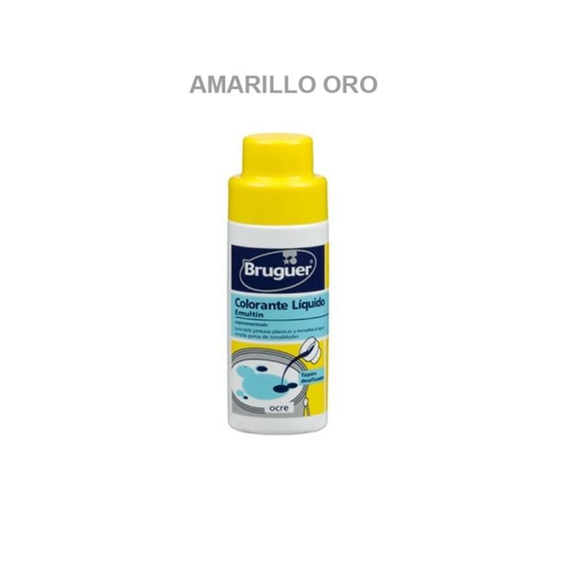 TINTE CONCENTRADO AL AGUA 50 ML AMA/ORO EMULTIN BRUGUER