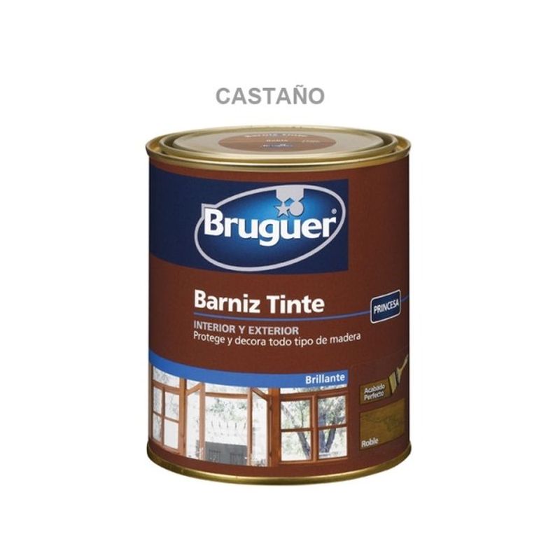 BARNIZ MAD BRI. 250 ML CASTA INT/EXT SINT. BRUGUER