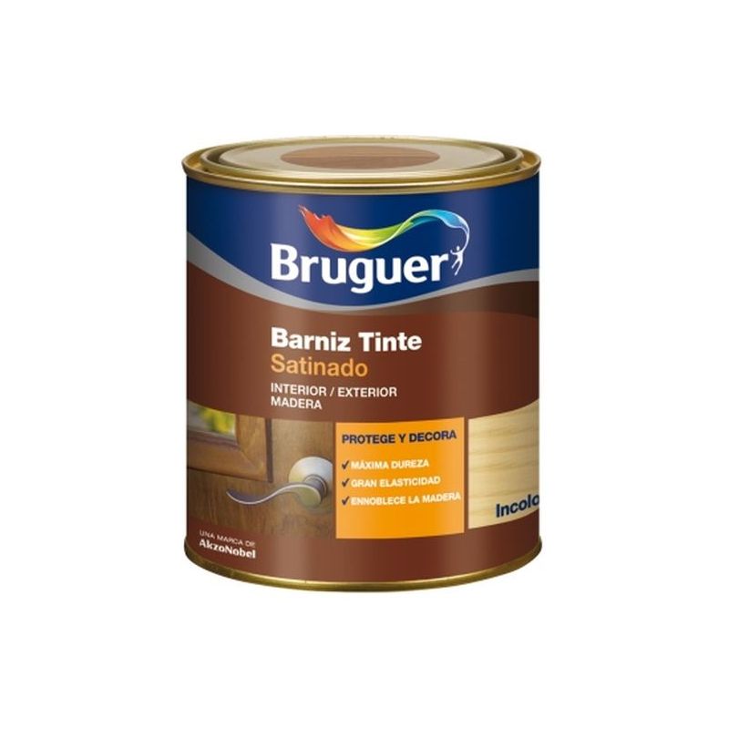 BARNIZ MAD SAT. 250 ML INC. INT/EXT SINT. BRUGUER