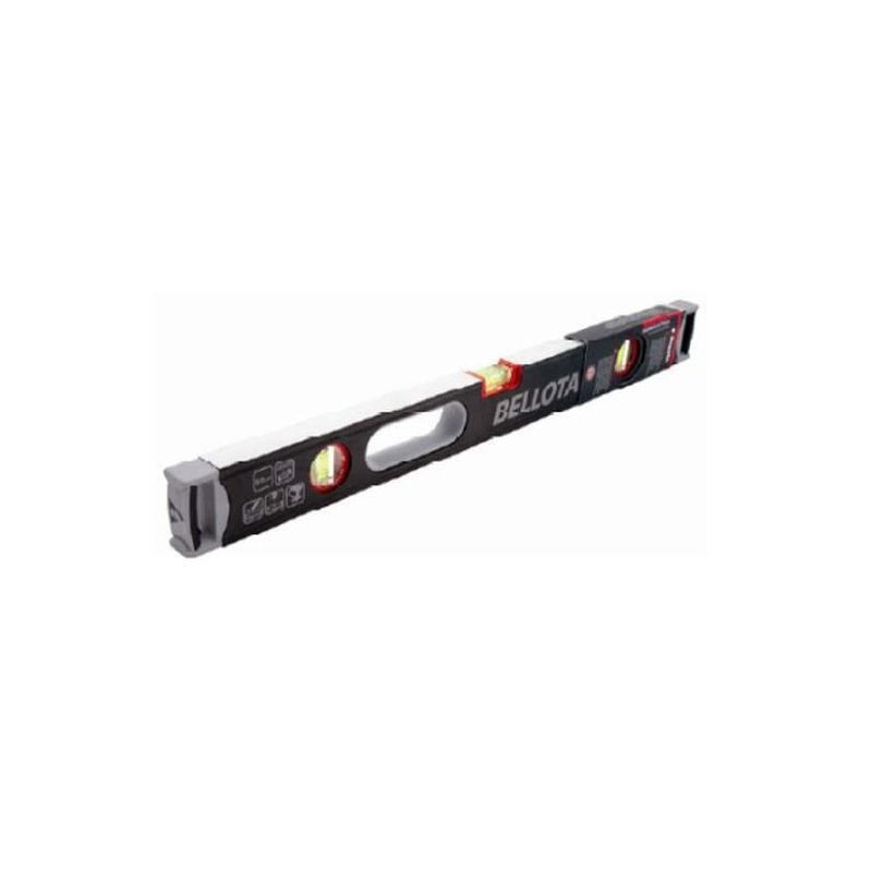 NIVEL MEDIC TUBULAR 060CM MAGN 3 BURBUJAS ALU BELLOTA