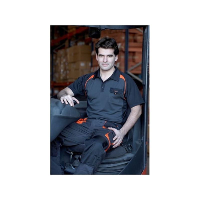 POLO TRABAJO M POLIE M/CORTA NE/NA TOP RANGE JUBA