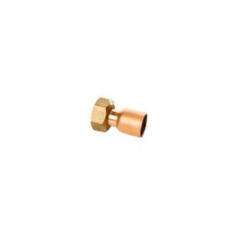 RACOR SOLDAR LOCO 1/2&quot;X18 RECTO COBRE INYECTOMETAL