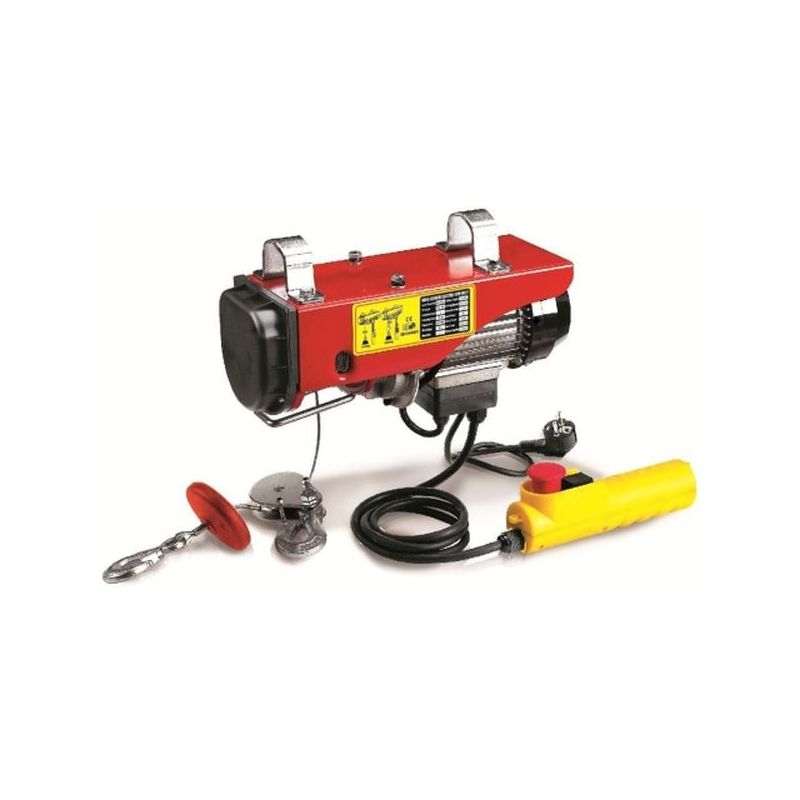 ELEVADOR ELECT 1020W 250-500KG CABLE ACERO 4,2MM CEVIK