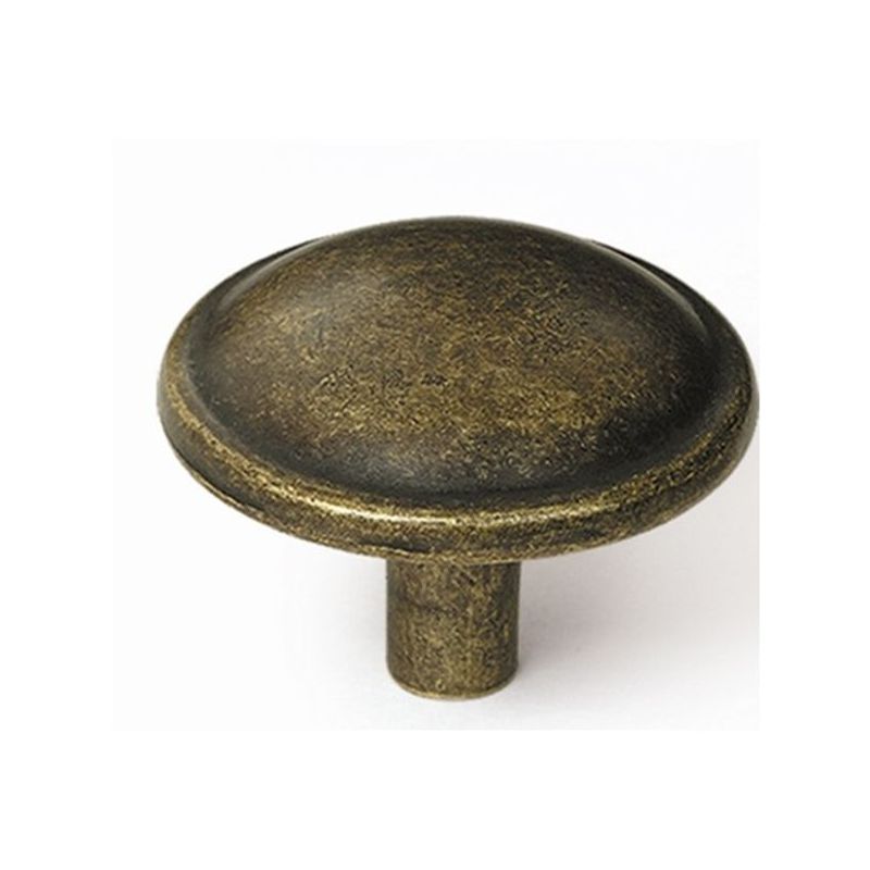 POMO MUEB 32MM ZAMAK CUERO REI