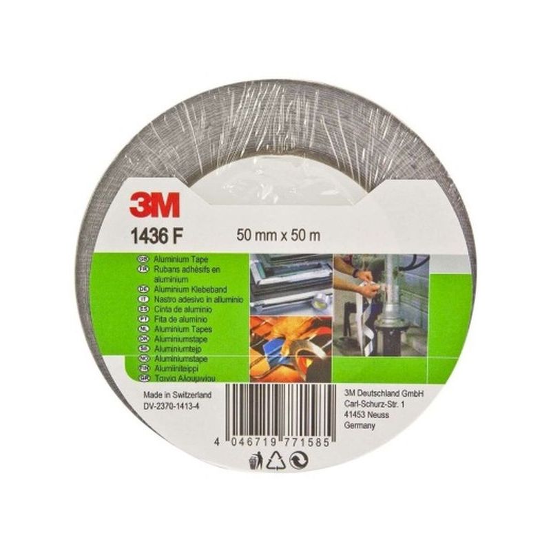 CINTA ADH 50MMx 50MT ALUMINIO 3M