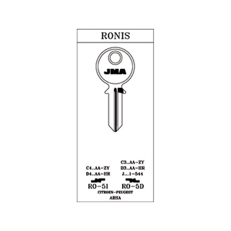 LLAVE CILINDRO EN BRUTO JMA AC RO-5D