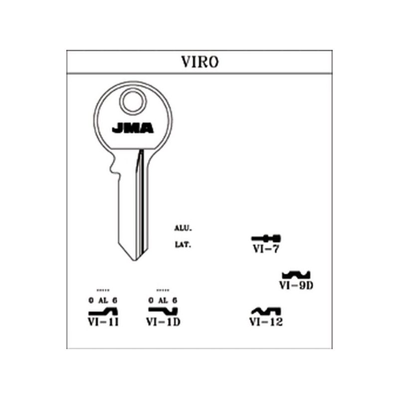 LLAVE CILINDRO EN BRUTO JMA AC VI-1D