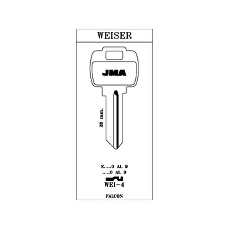 LLAVE CILINDRO EN BRUTO JMA AC WEI-4