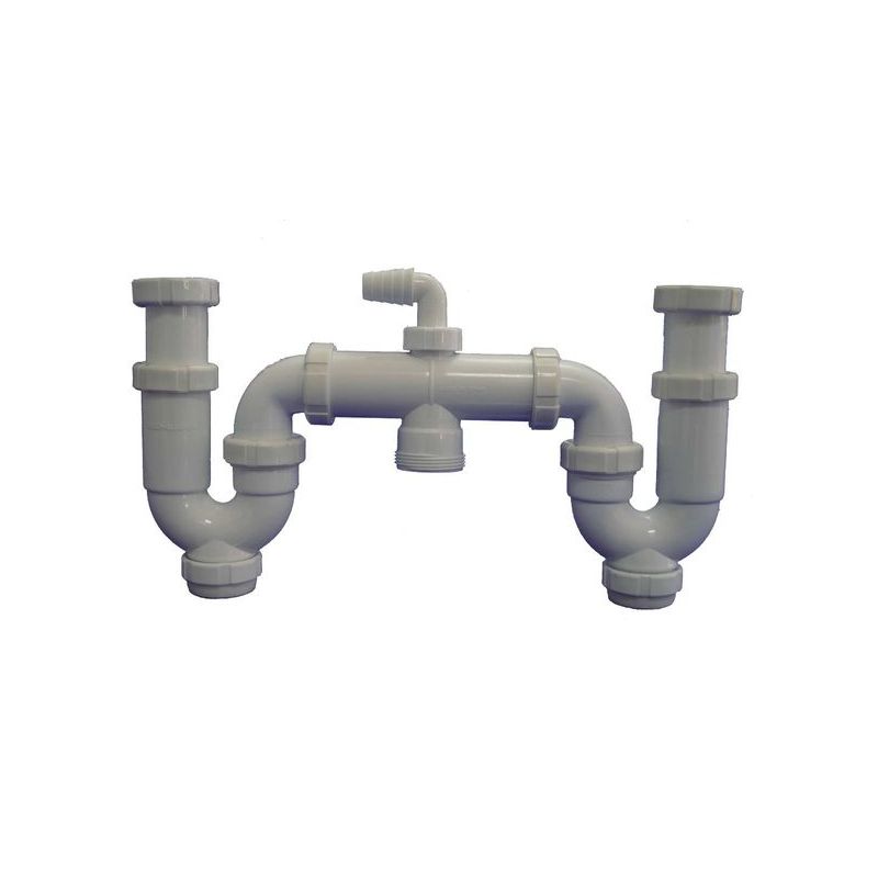 SIFON EVAC CURVO 1 1/2&quot; - 1 1/2&quot; DB T-50 HIDROT