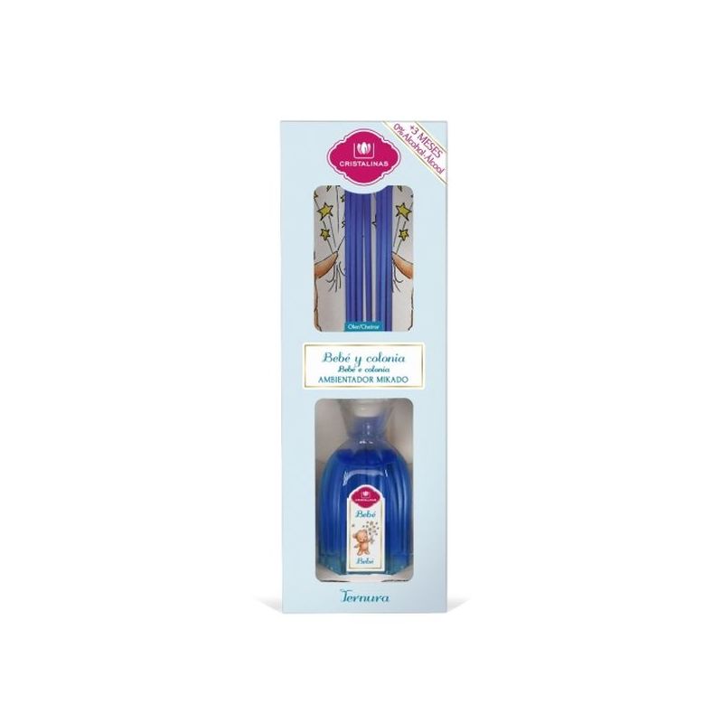 AMBIENTADOR HOG BEBE Y COLONIA 90ML MIKADO CRISTALI.