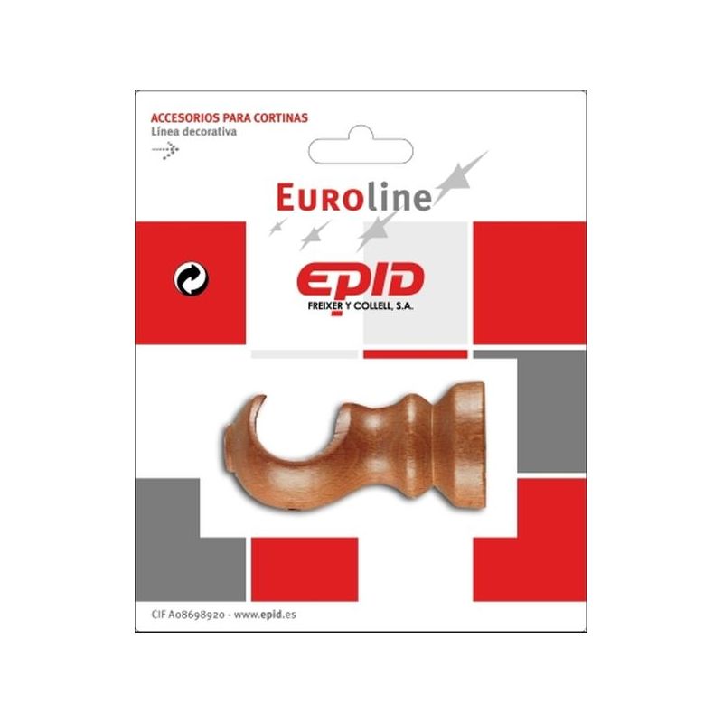 SOPORTE BARRA CORT 19MM FRONTAL MAD AVELL. EPID