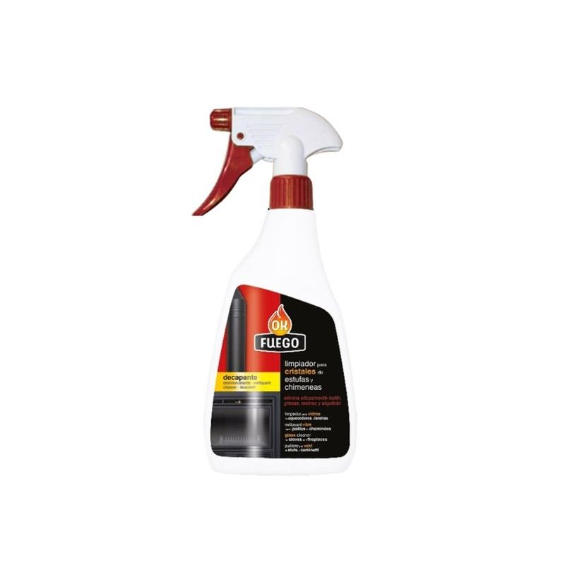 LIMPIADOR ESTUFA 500 ML DECAPANTE PISTOLA OK FUEGO