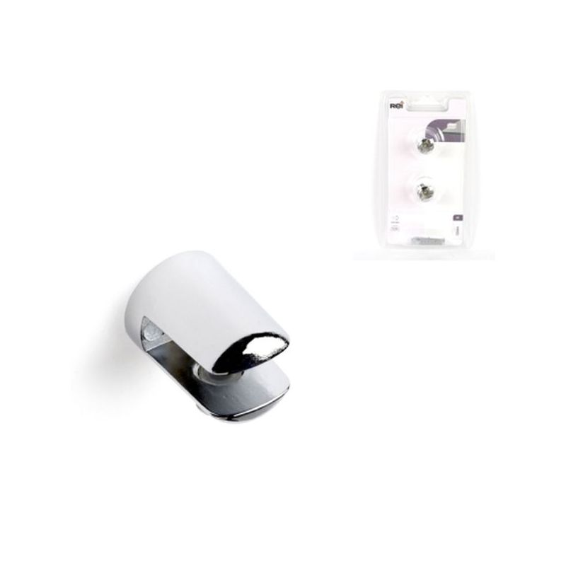 PORTAESTANTE SOP 1B 3-6MM VITRI CLIP FIJO CR/BRI REI 2 PZ
