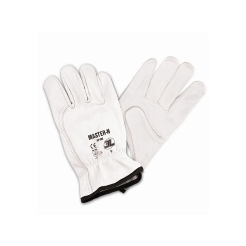 GUANTE MECANICO L09 MASSTER N PIEL BL 3L
