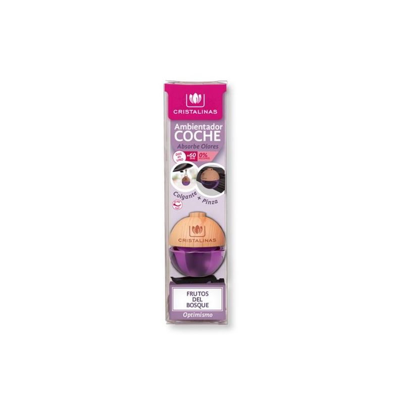 AMBIENTADOR COCHE FR.BOSQUE 6ML CRISTALI.