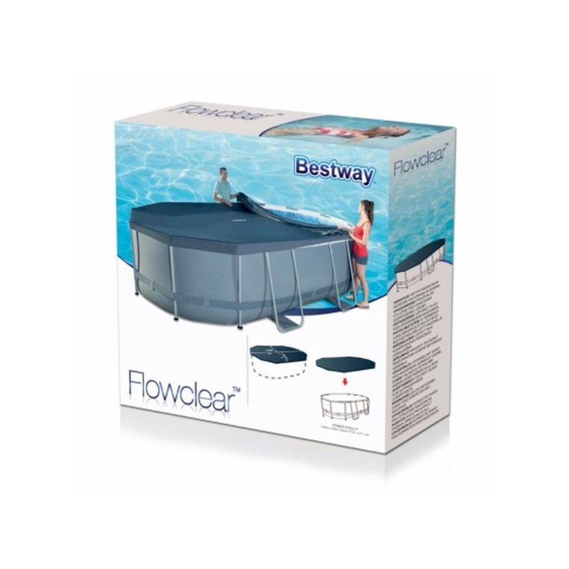 COBERTOR PISC. 295X184CM OVALADO BESTWAY GR 58424