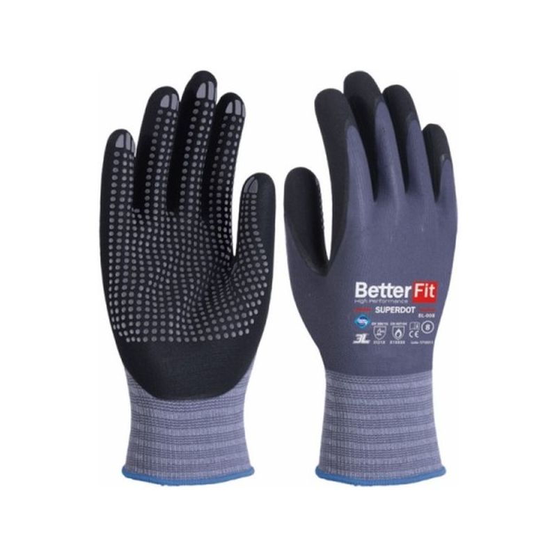 GUANTE CONST M08 SUPERDOT SINT. NE 3L