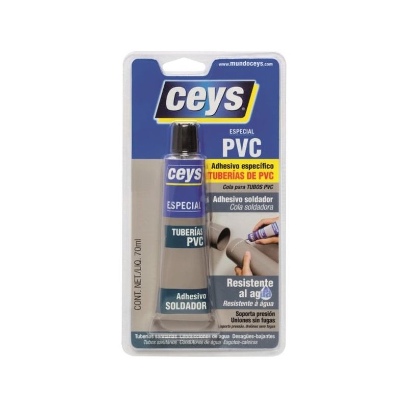 ADHESIVO SOLD PVC 70 ML TUBERIAS CEYS