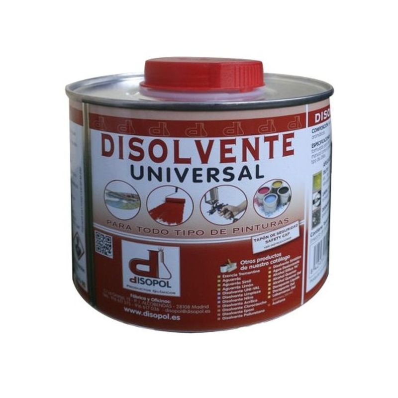 DISOLVENTE UNIV. ENV.MET NITRO DISOPOL 500 ML