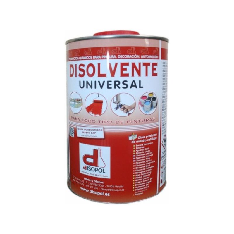DISOLVENTE UNIV. ENV.MET NITRO DISOPOL 1 LT