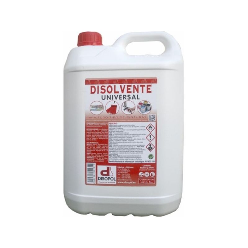 DISOLVENTE UNIV. ENV.PLAS NITRO DISOPOL 5 LT