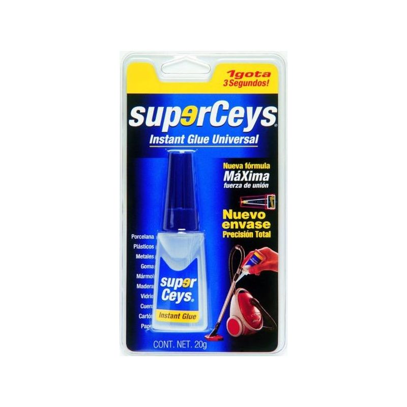 ADHESIVO INSTANTANEO 20 GR UNIV SUPERCEYS CEYS