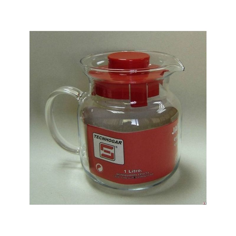 JARRA MICROOND. ESTAND. 1,0LT VIDRIO TECNHOGAR