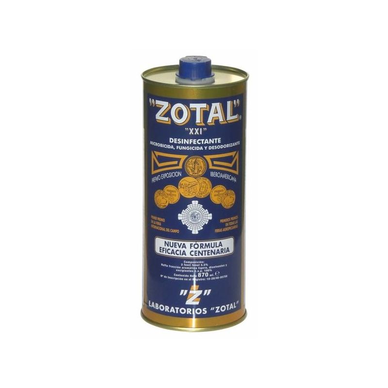 DESINFECTANTE QUIMICO FUNGICIDA DESODORIZ. ZOTAL 1 KG