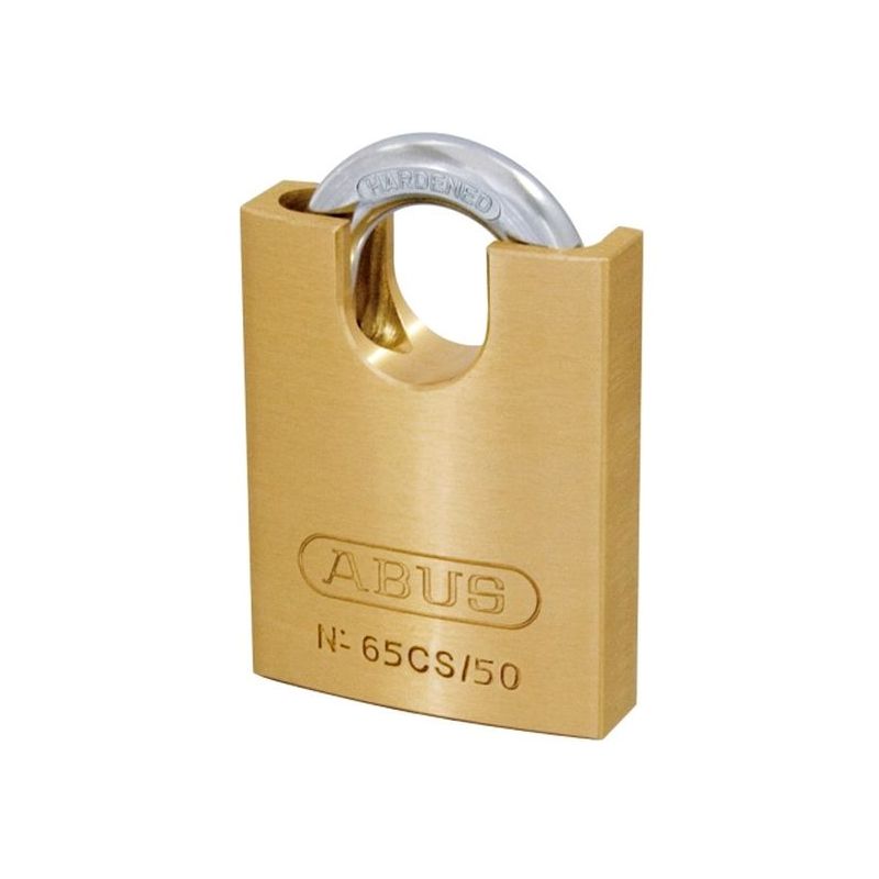CANDADO SEG 50MM ARCO CORTO LAT LAT ABUS