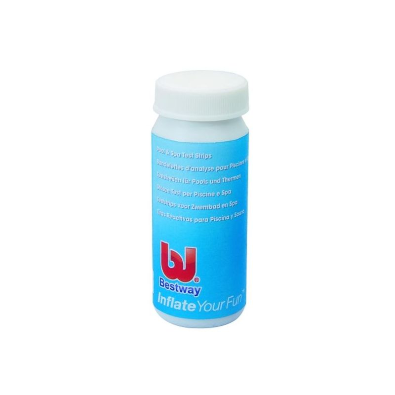 ANALIZADOR PISC. AGUA-CLORO-CAL BESTWAY TIRA 58142 50 PZ
