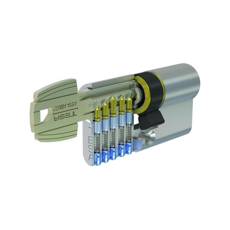 CILINDRO 30X30MM 503B3030L LAT LEVA LG CON POMO TESA