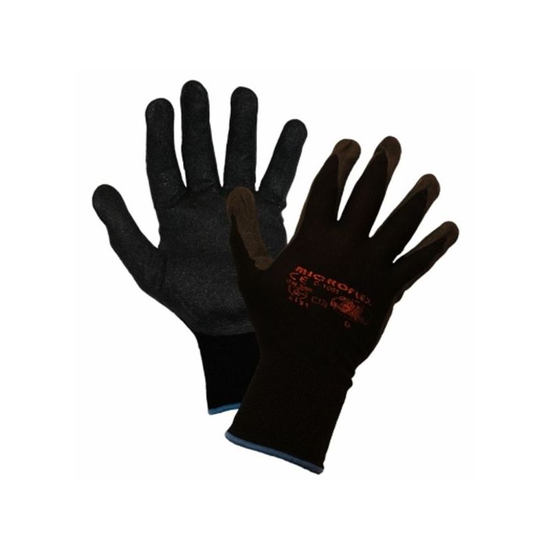 GUANTE MECANICO XL10 MOJADO MICROFLEX NITR. GR/NEG 3L